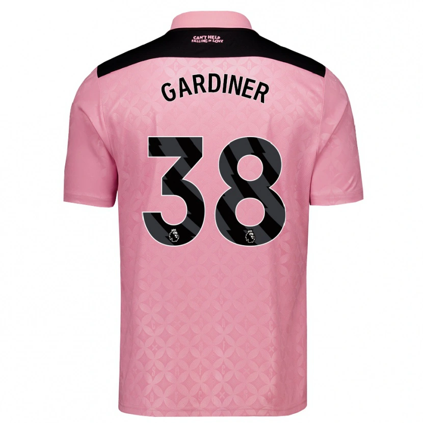 Danxen Homme Maillot Harry Gardiner #38 Lightpink Noir Tenues Extérieur 2026/27 T-Shirt