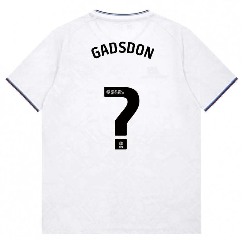 Danxen Homme Maillot Charles Gadsdon #0 Bourgogne Blanc Tenues Extérieur 2026/27 T-Shirt