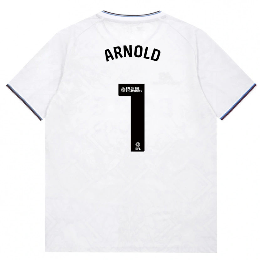 Danxen Homme Maillot Mackenzie Arnold #1 Bourgogne Blanc Tenues Extérieur 2026/27 T-Shirt