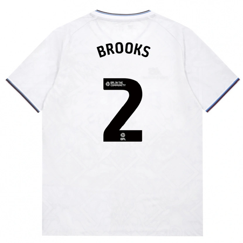 Danxen Homme Maillot Connor Brooks #2 Bourgogne Blanc Tenues Extérieur 2026/27 T-Shirt