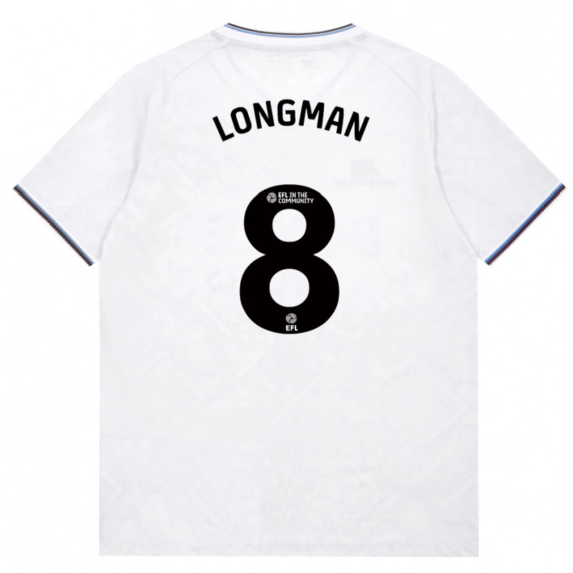 Danxen Homme Maillot Jude Longman #8 Bourgogne Blanc Tenues Extérieur 2026/27 T-Shirt