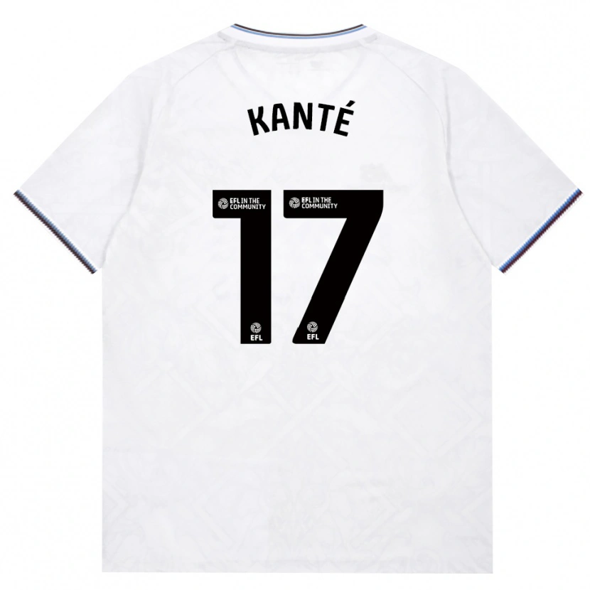 Danxen Homme Maillot Mohamadou Kanté #17 Bourgogne Blanc Tenues Extérieur 2026/27 T-Shirt