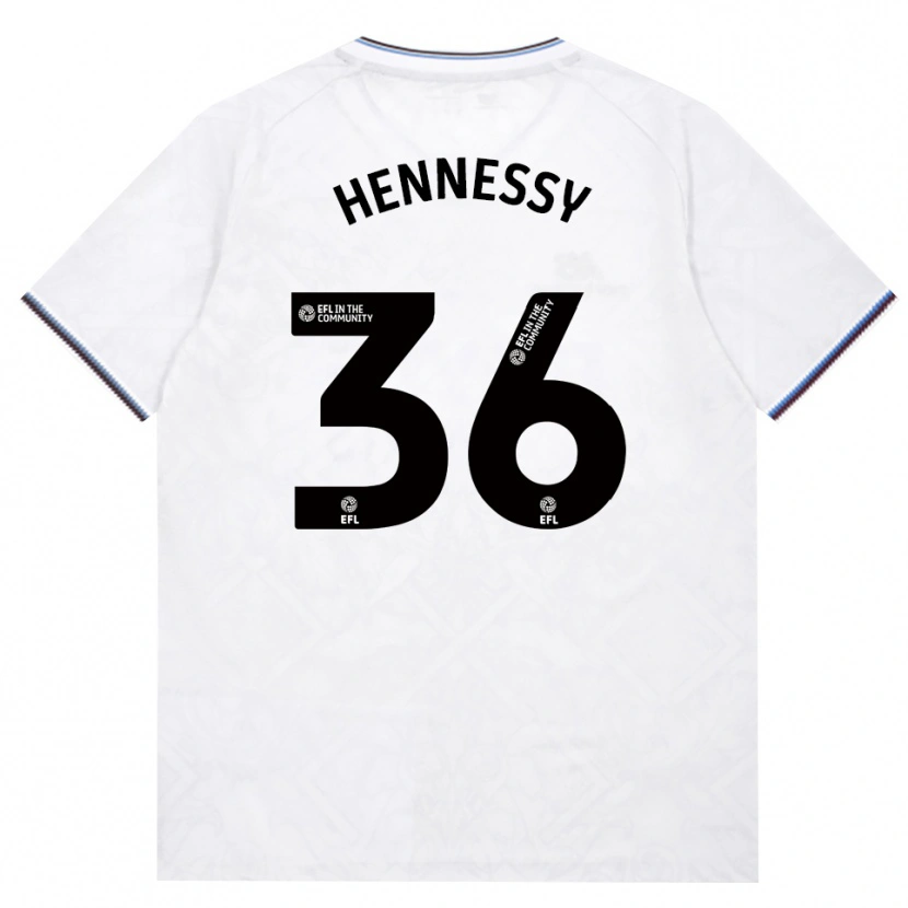 Danxen Homme Maillot Alexandra Hennessy #36 Bourgogne Blanc Tenues Extérieur 2026/27 T-Shirt