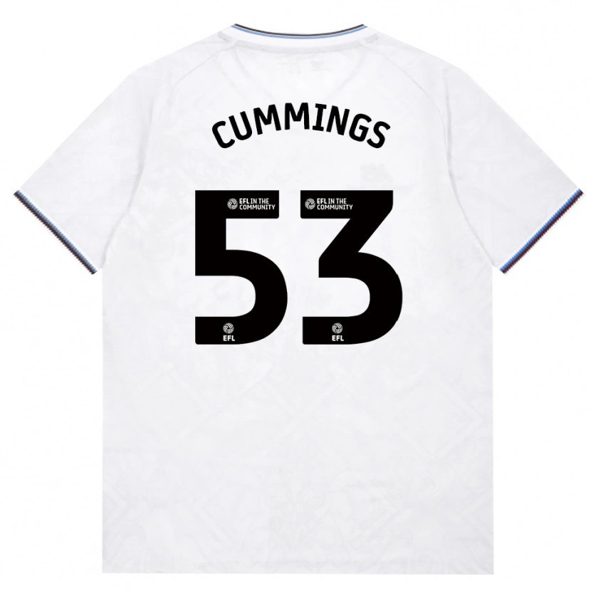 Danxen Homme Maillot Daniel Cummings #53 Bourgogne Blanc Tenues Extérieur 2026/27 T-Shirt