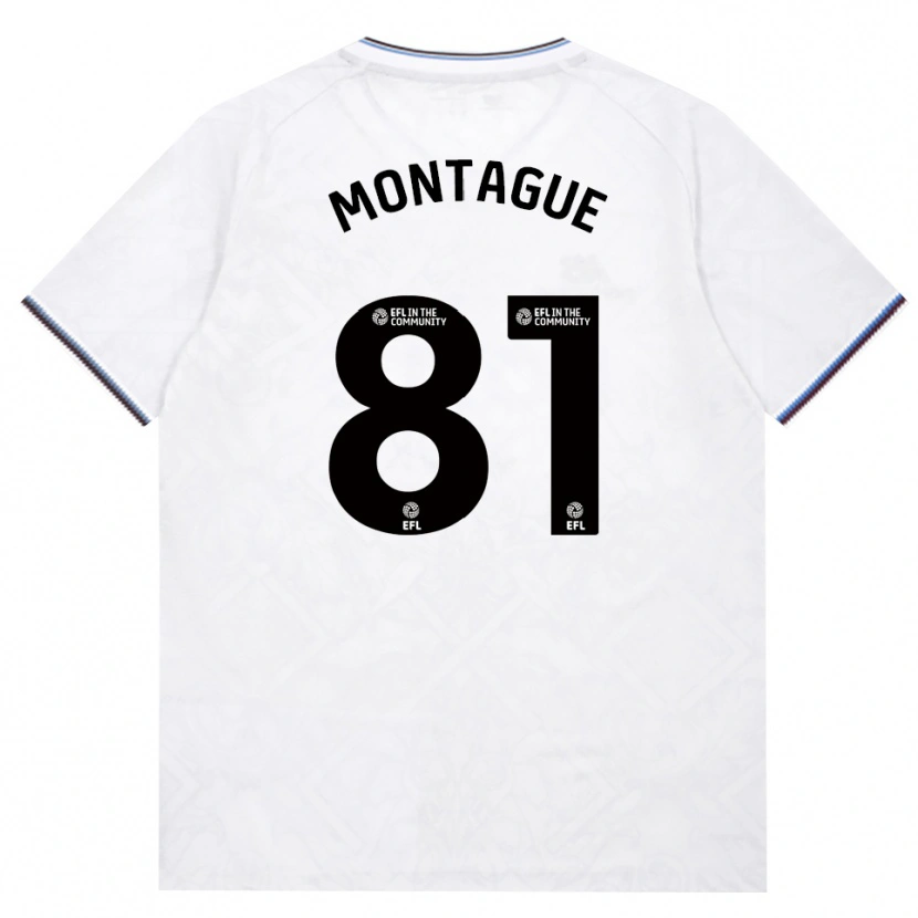 Danxen Homme Maillot Harry Montague #81 Bourgogne Blanc Tenues Extérieur 2026/27 T-Shirt