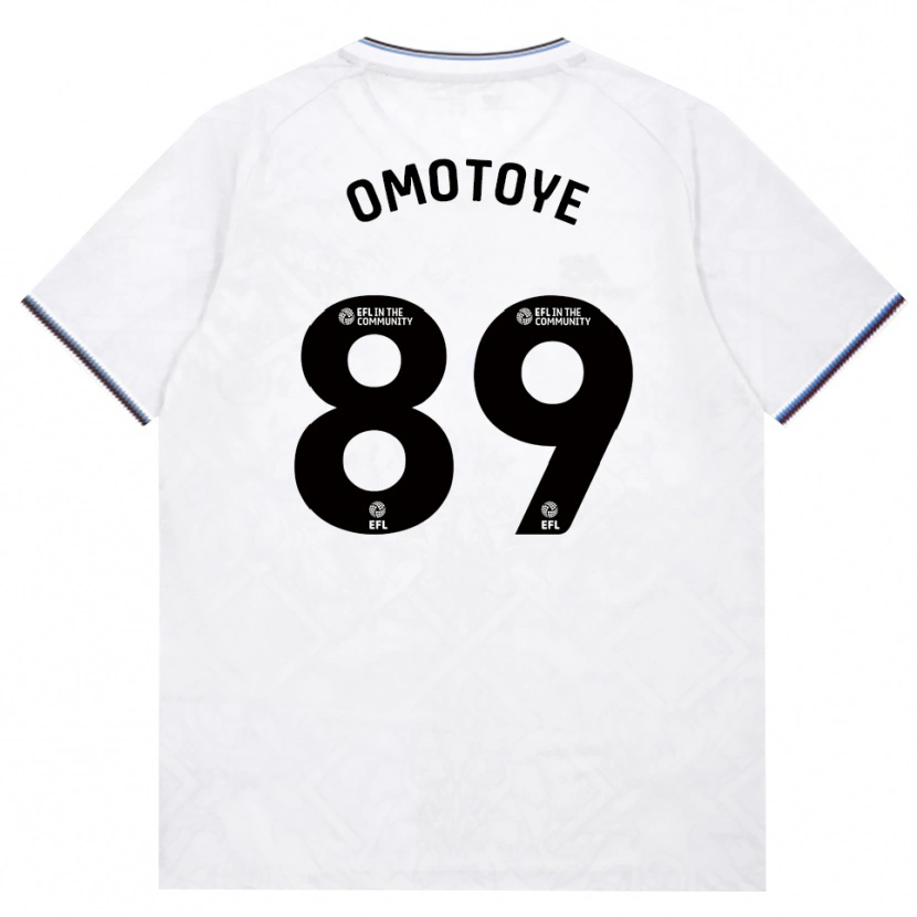 Danxen Homme Maillot Tyrone Omotoye #89 Bourgogne Blanc Tenues Extérieur 2026/27 T-Shirt