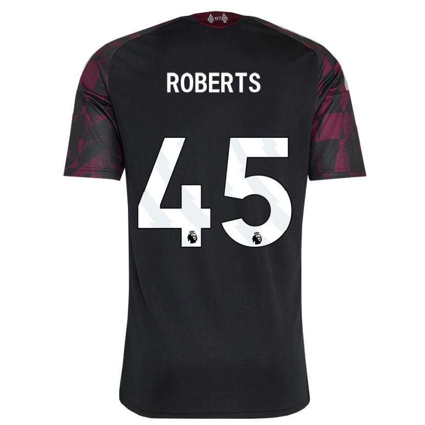 Danxen Homme Maillot Iwan Roberts #45 Noir Blanc Violet Troisieme 2026/27 T-Shirt