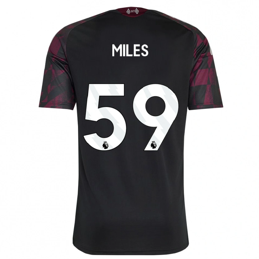 Danxen Homme Maillot Terence Miles #59 Noir Blanc Violet Troisieme 2026/27 T-Shirt