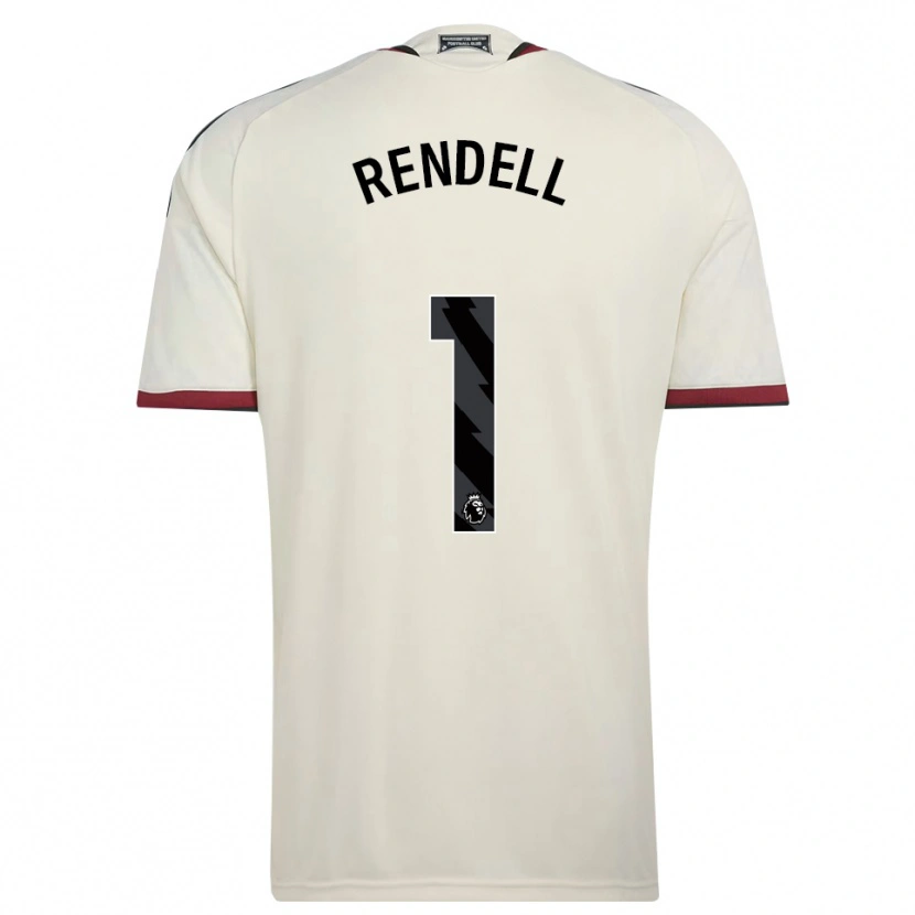 Danxen Homme Maillot Kayla Rendell #1 Beige Noir Rouge Troisieme 2026/27 T-Shirt