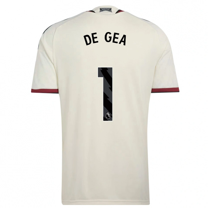 Danxen Homme Maillot David De Gea #1 Beige Noir Rouge Troisieme 2026/27 T-Shirt