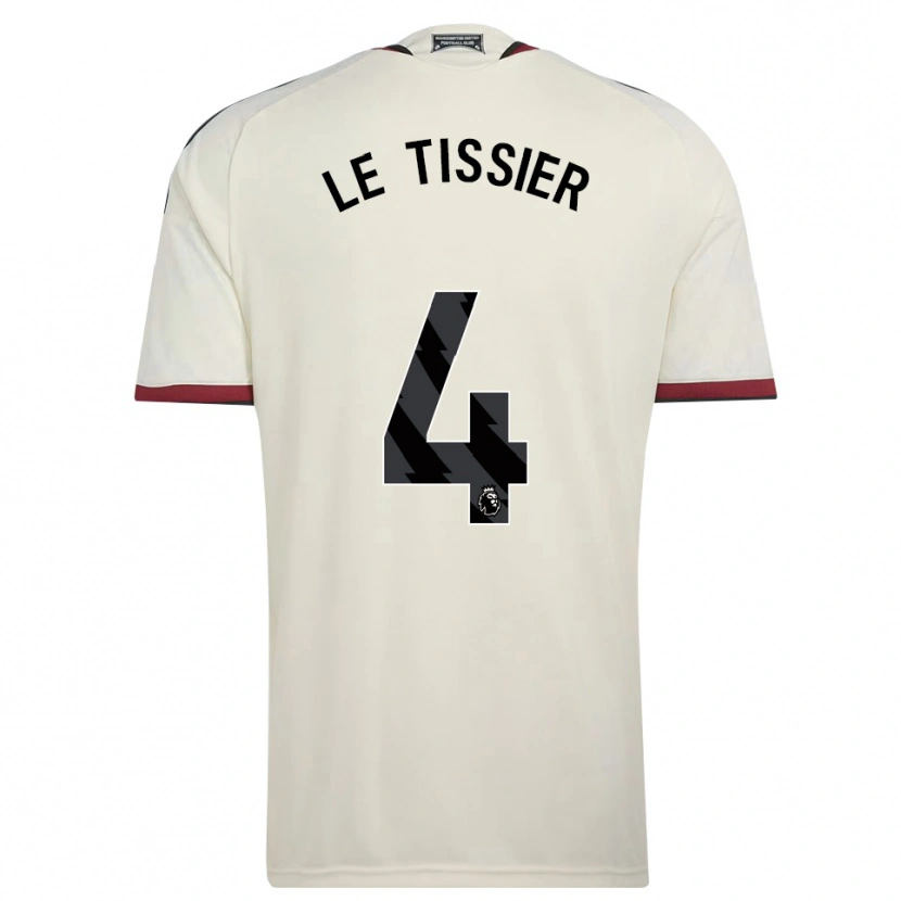 Danxen Homme Maillot Maya Le Tissier #4 Beige Noir Rouge Troisieme 2026/27 T-Shirt