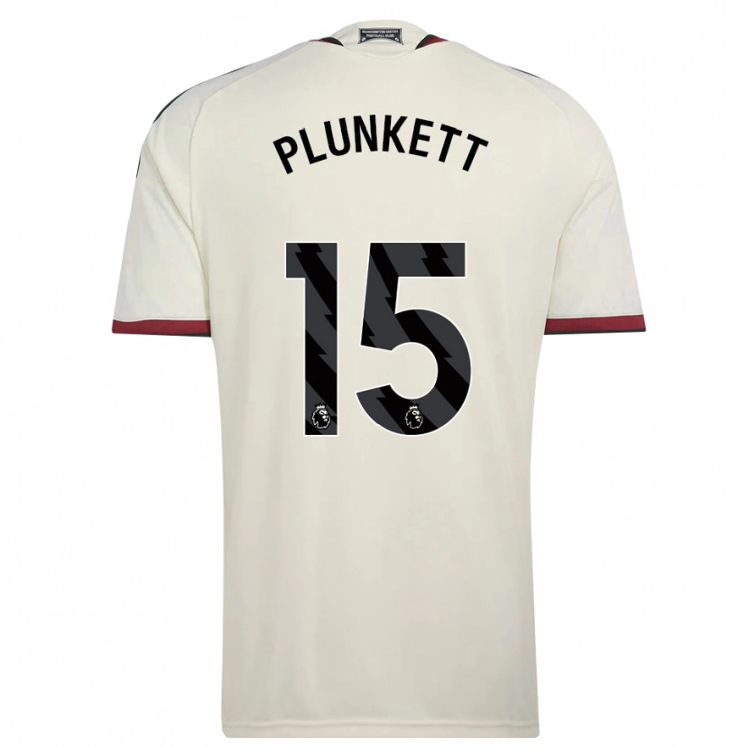Danxen Homme Maillot Dante Plunkett #15 Beige Noir Rouge Troisieme 2026/27 T-Shirt