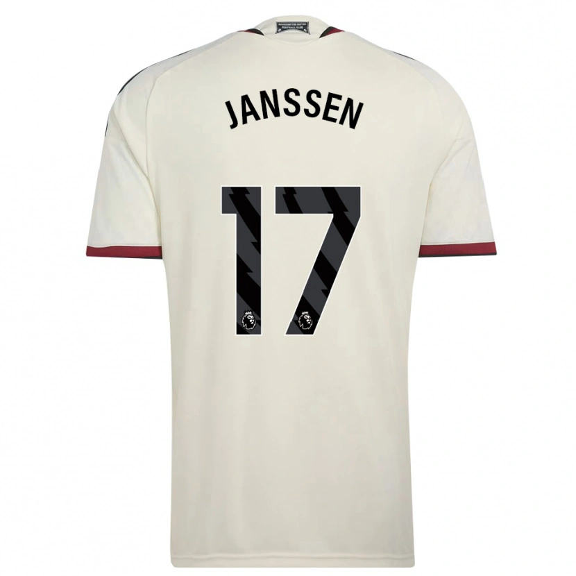 Danxen Homme Maillot Dominique Janssen #17 Beige Noir Rouge Troisieme 2026/27 T-Shirt