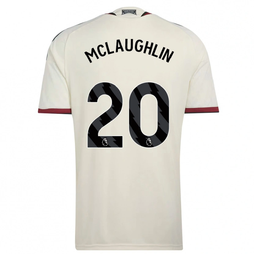 Danxen Homme Maillot Harlem Mclaughlin #20 Beige Noir Rouge Troisieme 2026/27 T-Shirt