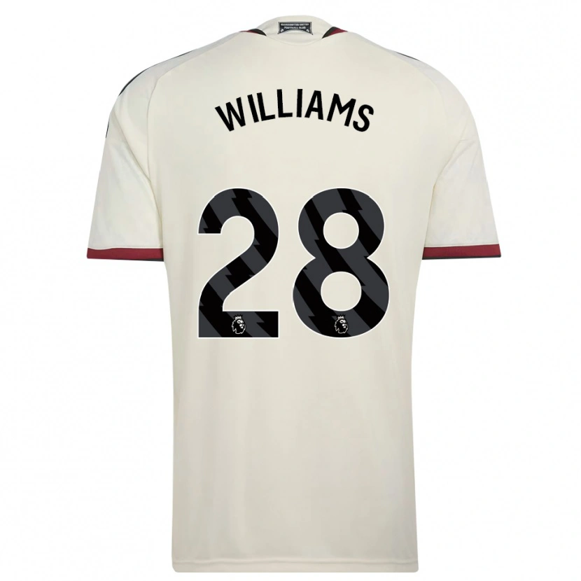 Danxen Homme Maillot Rachel Williams #28 Beige Noir Rouge Troisieme 2026/27 T-Shirt