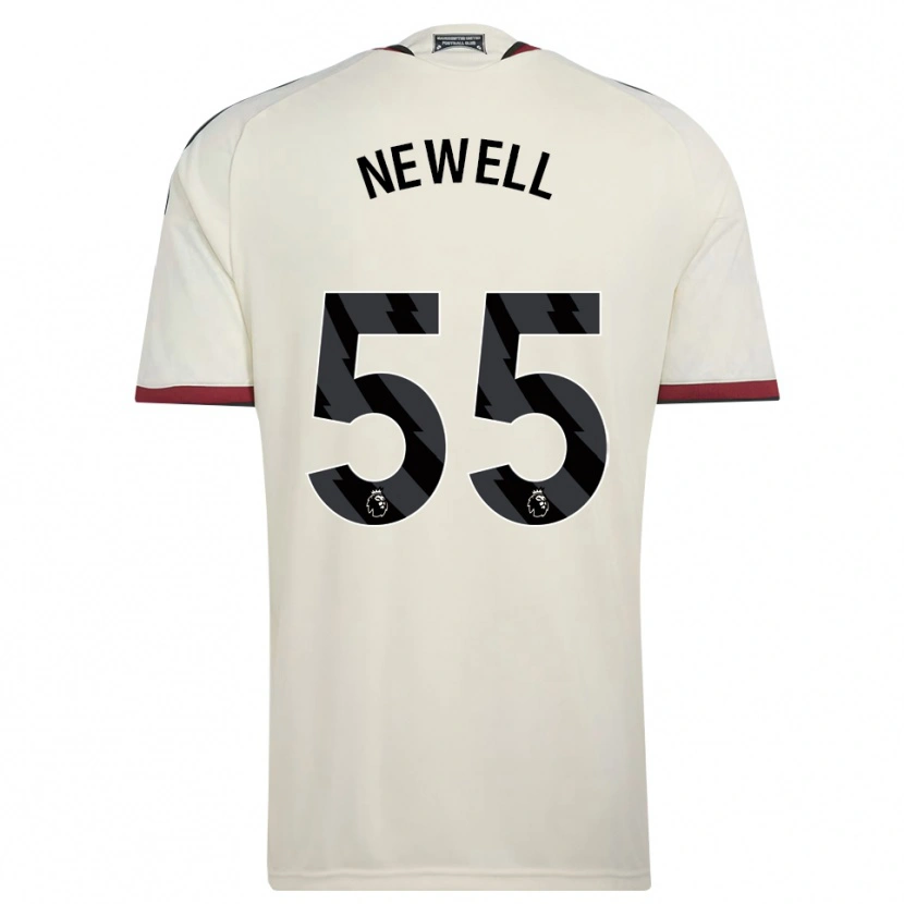 Danxen Homme Maillot Lucy Newell #55 Beige Noir Rouge Troisieme 2026/27 T-Shirt