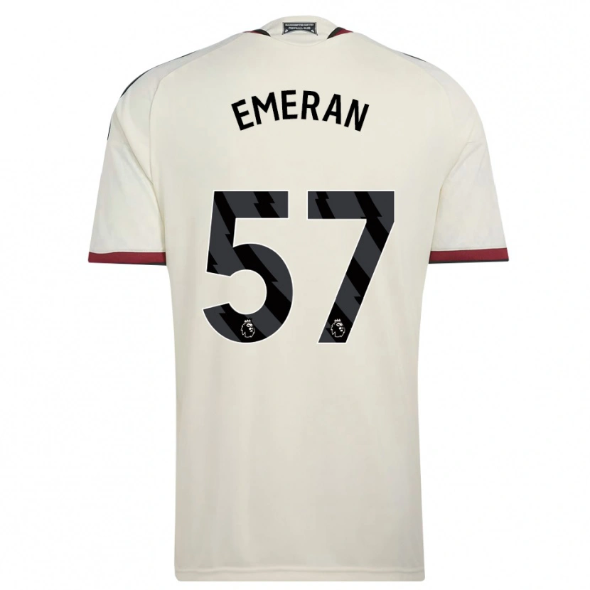 Danxen Homme Maillot Noam Emeran #57 Beige Noir Rouge Troisieme 2026/27 T-Shirt