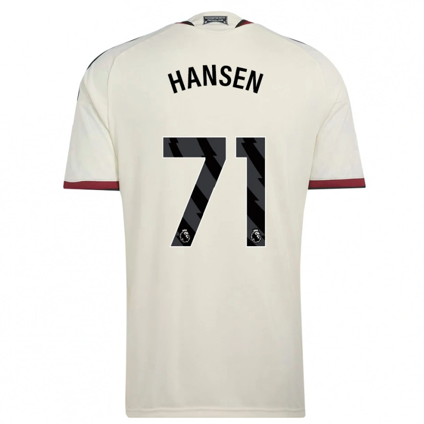 Danxen Homme Maillot Isak Hansen-Aaroen #71 Beige Noir Rouge Troisieme 2026/27 T-Shirt