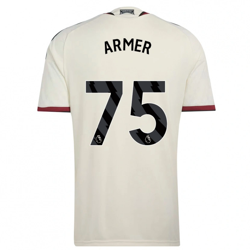 Danxen Homme Maillot Daniel Armer #75 Beige Noir Rouge Troisieme 2026/27 T-Shirt