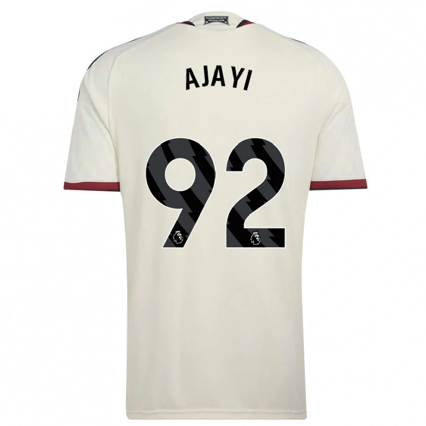 Danxen Homme Maillot Noah Ajayi #92 Beige Noir Rouge Troisieme 2026/27 T-Shirt