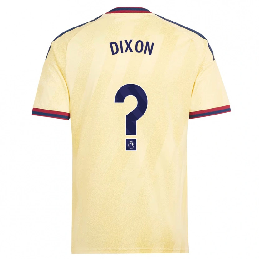 Danxen Homme Maillot Danny Dixon #0 Jaune Clair Midnightblue Troisieme 2026/27 T-Shirt