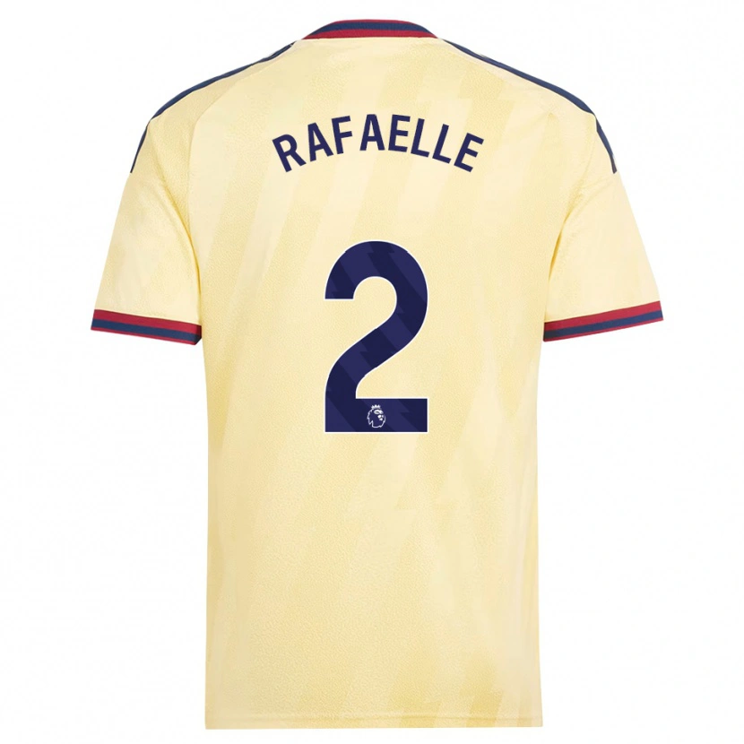 Danxen Homme Maillot Rafaelle Souza #2 Jaune Clair Midnightblue Troisieme 2026/27 T-Shirt
