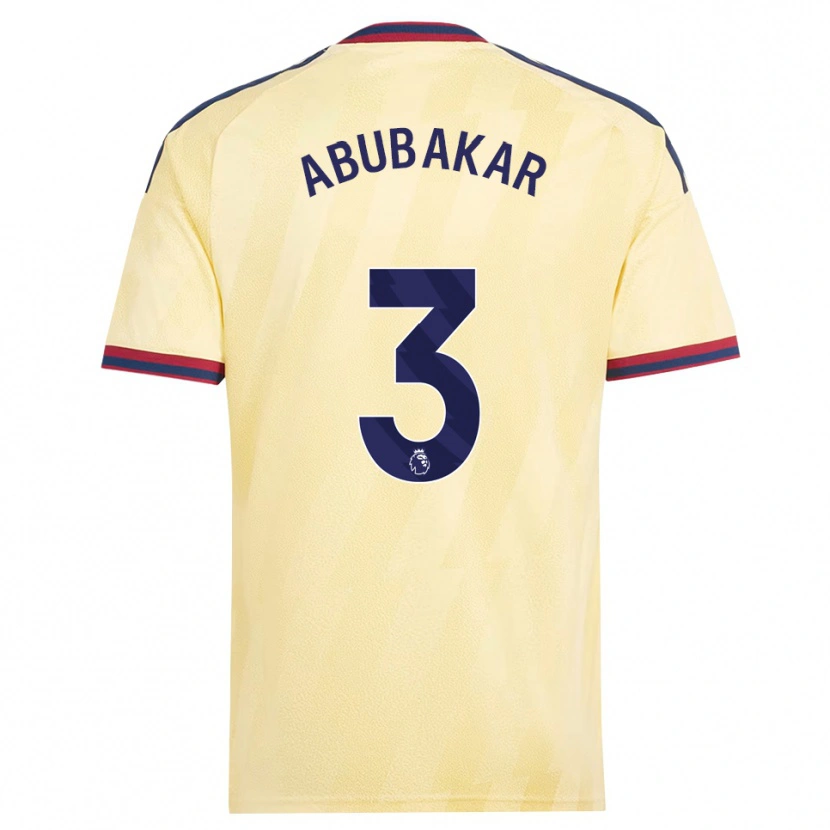 Danxen Homme Maillot Hakeem Abubakar #3 Jaune Clair Midnightblue Troisieme 2026/27 T-Shirt