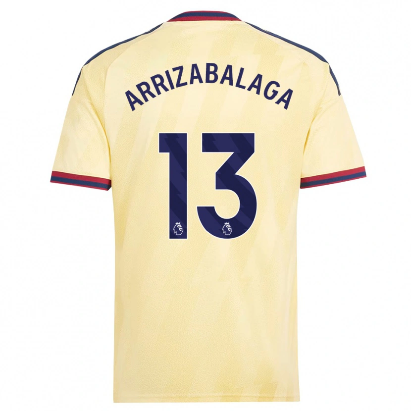 Danxen Homme Maillot Kepa Arrizabalaga #13 Jaune Clair Midnightblue Troisieme 2026/27 T-Shirt