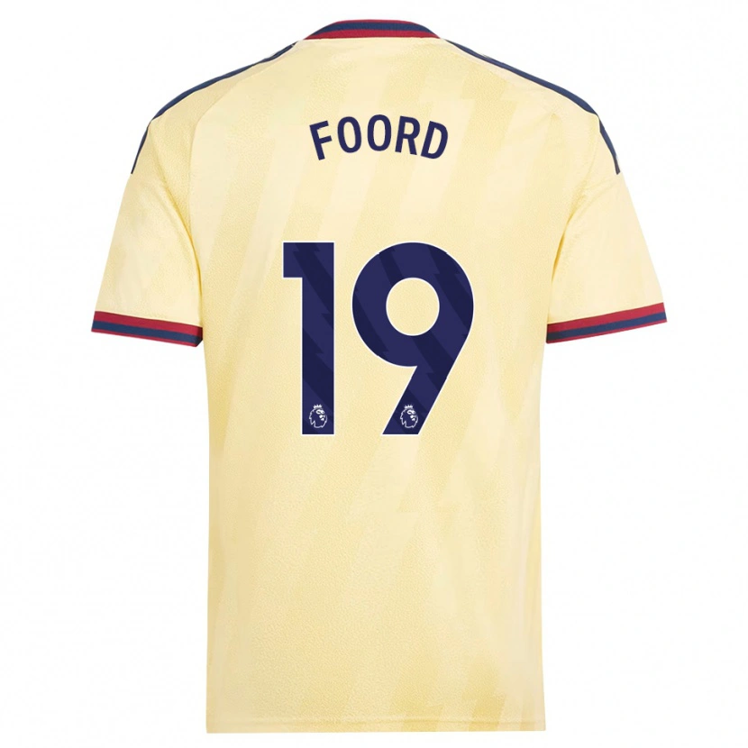 Danxen Homme Maillot Caitlin Foord #19 Jaune Clair Midnightblue Troisieme 2026/27 T-Shirt