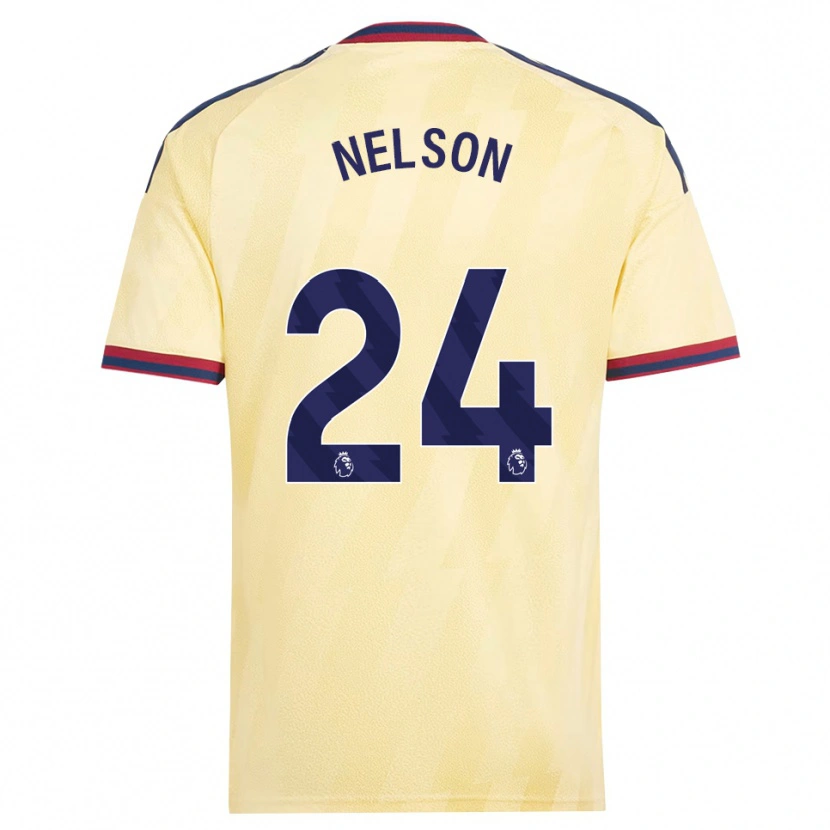Danxen Homme Maillot Reiss Nelson #24 Jaune Clair Midnightblue Troisieme 2026/27 T-Shirt