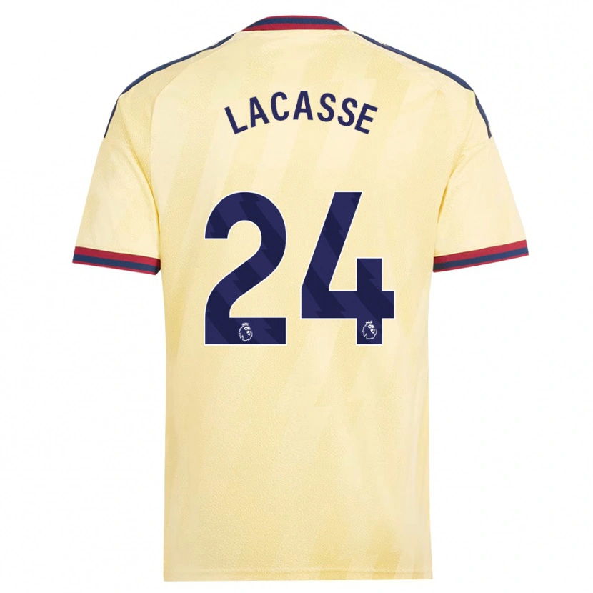 Danxen Homme Maillot Cloé Lacasse #24 Jaune Clair Midnightblue Troisieme 2026/27 T-Shirt