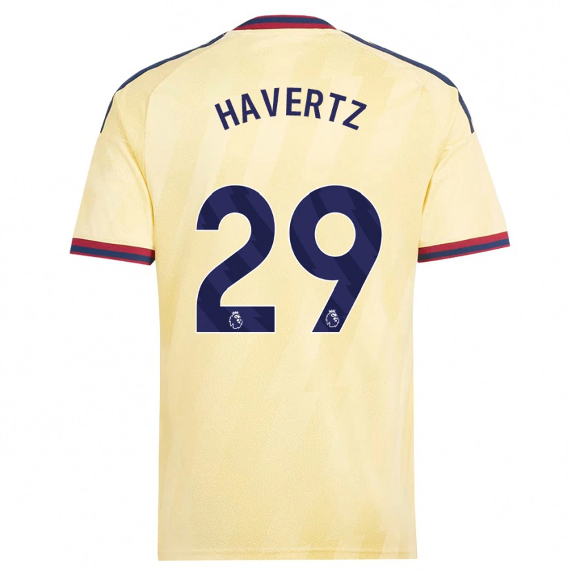 Danxen Homme Maillot Kai Havertz #29 Jaune Clair Midnightblue Troisieme 2026/27 T-Shirt