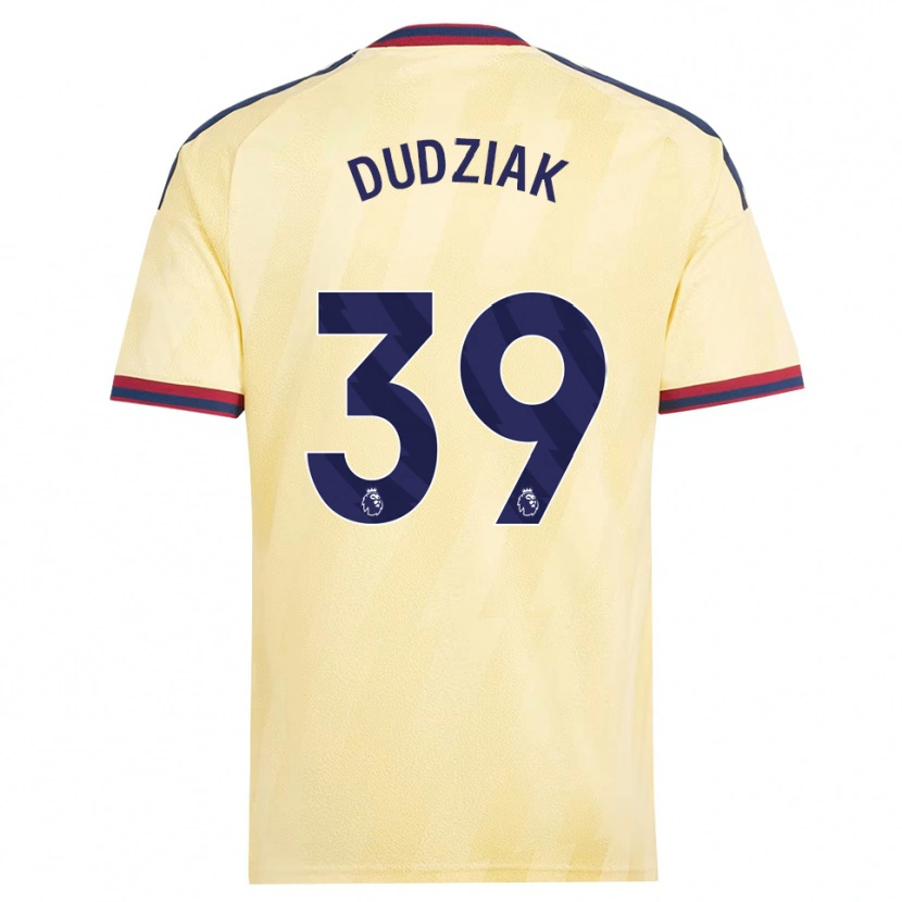 Danxen Homme Maillot Harrison Dudziak #39 Jaune Clair Midnightblue Troisieme 2026/27 T-Shirt
