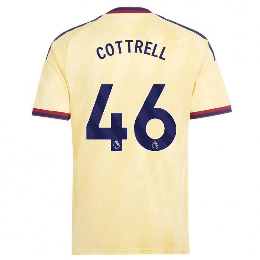 Danxen Homme Maillot Ben Cottrell #46 Jaune Clair Midnightblue Troisieme 2026/27 T-Shirt