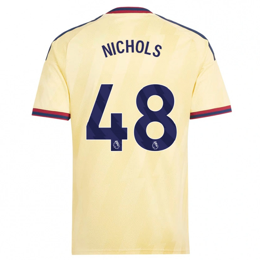 Danxen Homme Maillot Josh Nichols #48 Jaune Clair Midnightblue Troisieme 2026/27 T-Shirt