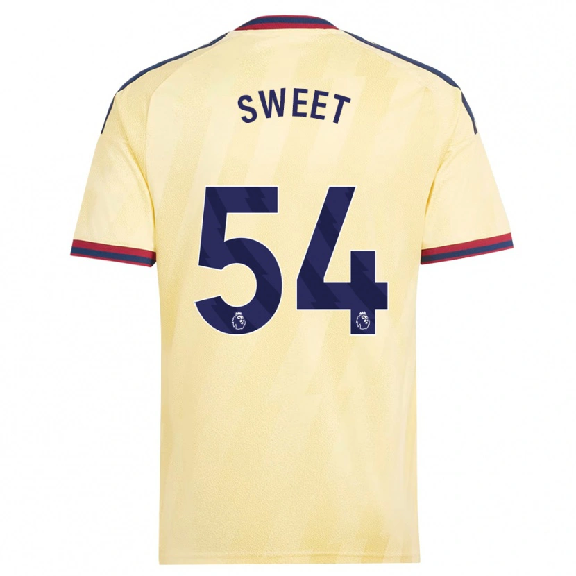 Danxen Homme Maillot Will Sweet #54 Jaune Clair Midnightblue Troisieme 2026/27 T-Shirt