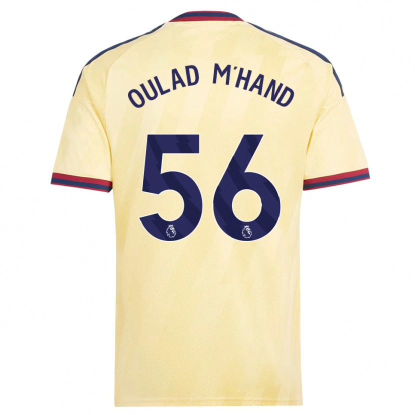 Danxen Homme Maillot Salah-Eddine Oulad M'hand #56 Jaune Clair Midnightblue Troisieme 2026/27 T-Shirt