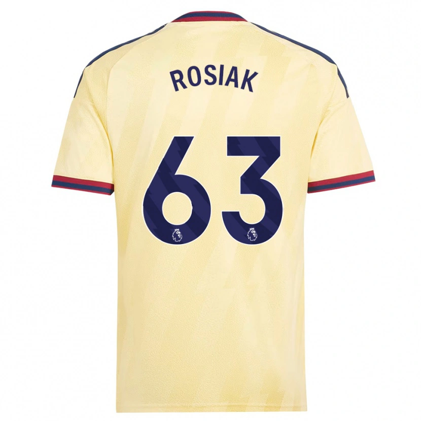Danxen Homme Maillot Michal Rosiak #63 Jaune Clair Midnightblue Troisieme 2026/27 T-Shirt