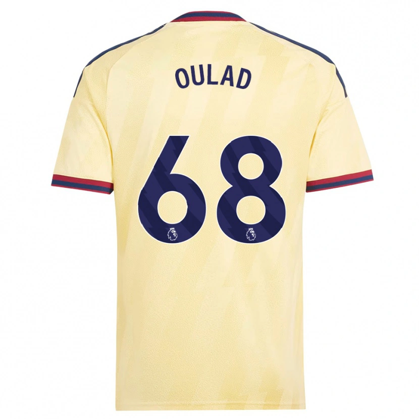 Danxen Homme Maillot Salah-Eddine Oulad M'hand #68 Jaune Clair Midnightblue Troisieme 2026/27 T-Shirt