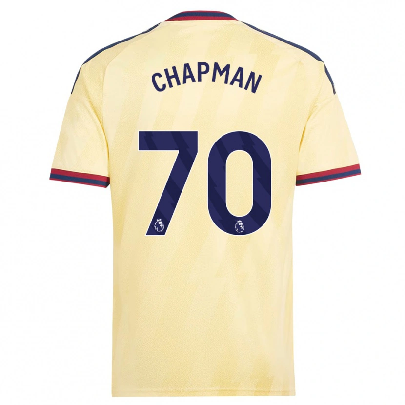 Danxen Homme Maillot Samuel Chapman #70 Jaune Clair Midnightblue Troisieme 2026/27 T-Shirt