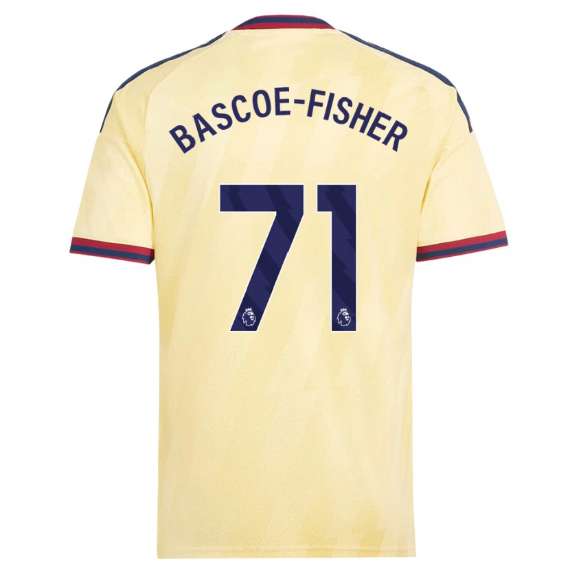 Danxen Homme Maillot Jakai Bascoe-Fisher #71 Jaune Clair Midnightblue Troisieme 2026/27 T-Shirt