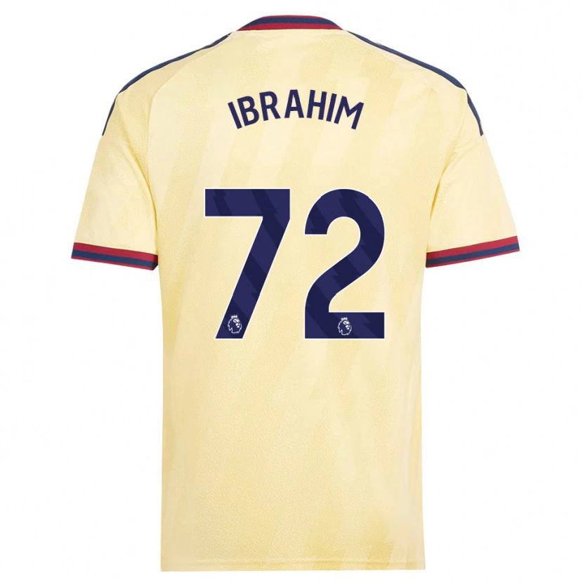 Danxen Homme Maillot Ife Ibrahim #72 Jaune Clair Midnightblue Troisieme 2026/27 T-Shirt