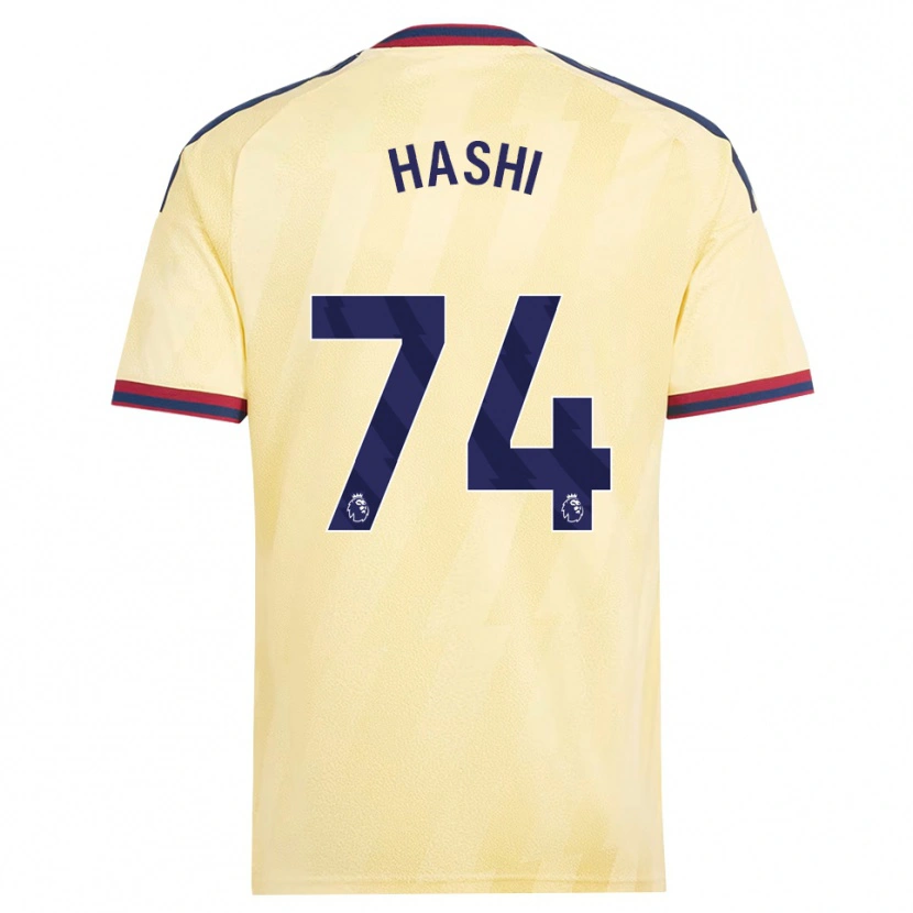 Danxen Homme Maillot Maalik Hashi #74 Jaune Clair Midnightblue Troisieme 2026/27 T-Shirt