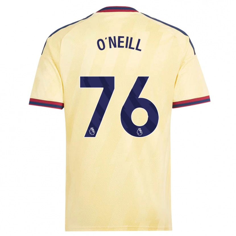 Danxen Homme Maillot Ceadach O'neill #76 Jaune Clair Midnightblue Troisieme 2026/27 T-Shirt