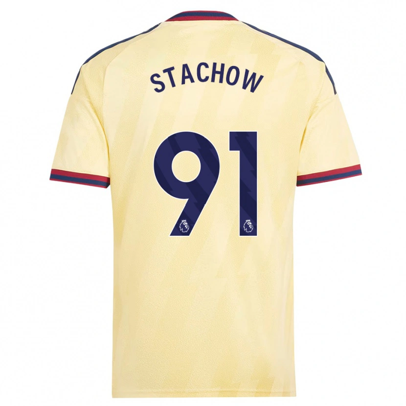 Danxen Homme Maillot Patrick Stachow #91 Jaune Clair Midnightblue Troisieme 2026/27 T-Shirt