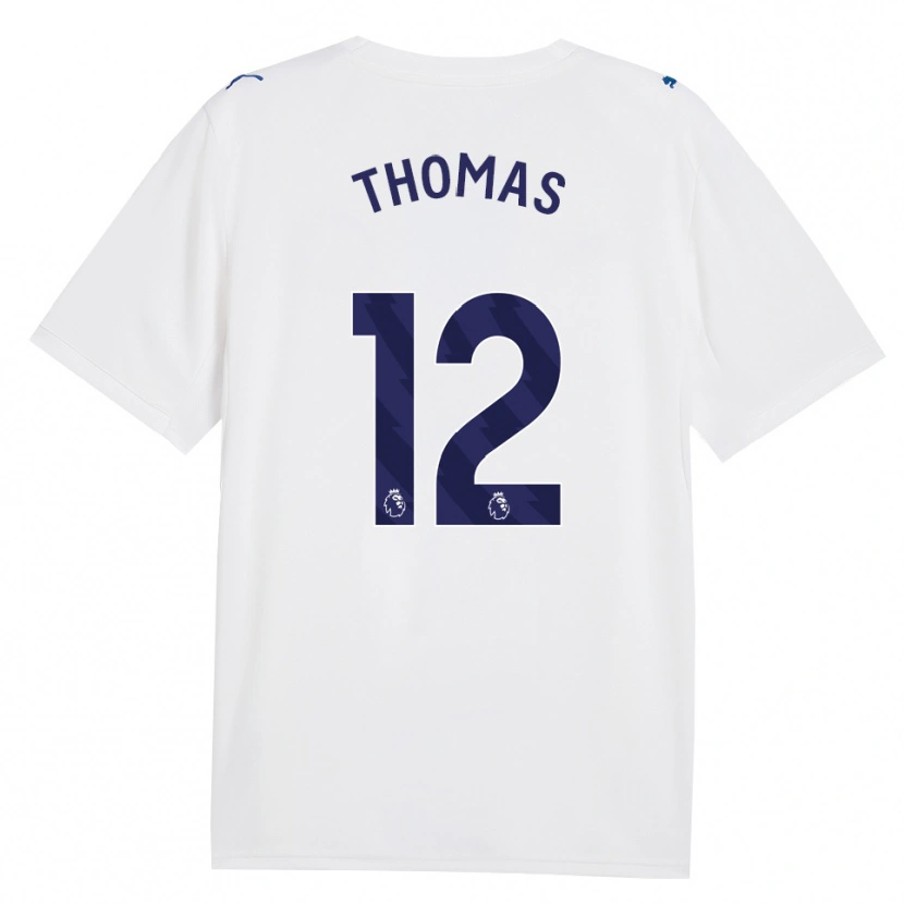 Danxen Homme Maillot Rhys Thomas #12 Marine Blanc Troisieme 2026/27 T-Shirt