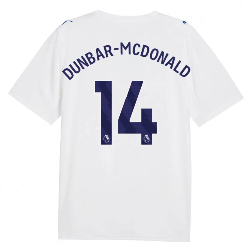 Danxen Homme Maillot Christian Dunbar-Mcdonald #14 Marine Blanc Troisieme 2026/27 T-Shirt