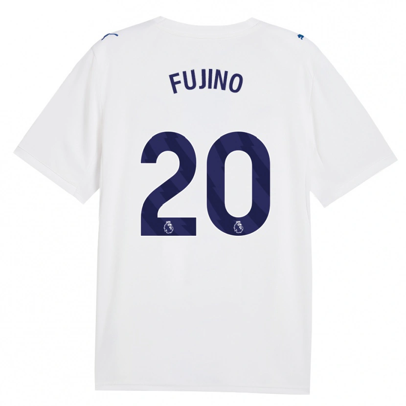Danxen Homme Maillot Aoba Fujino #20 Marine Blanc Troisieme 2026/27 T-Shirt