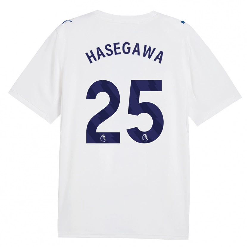 Danxen Homme Maillot Yui Hasegawa #25 Marine Blanc Troisieme 2026/27 T-Shirt