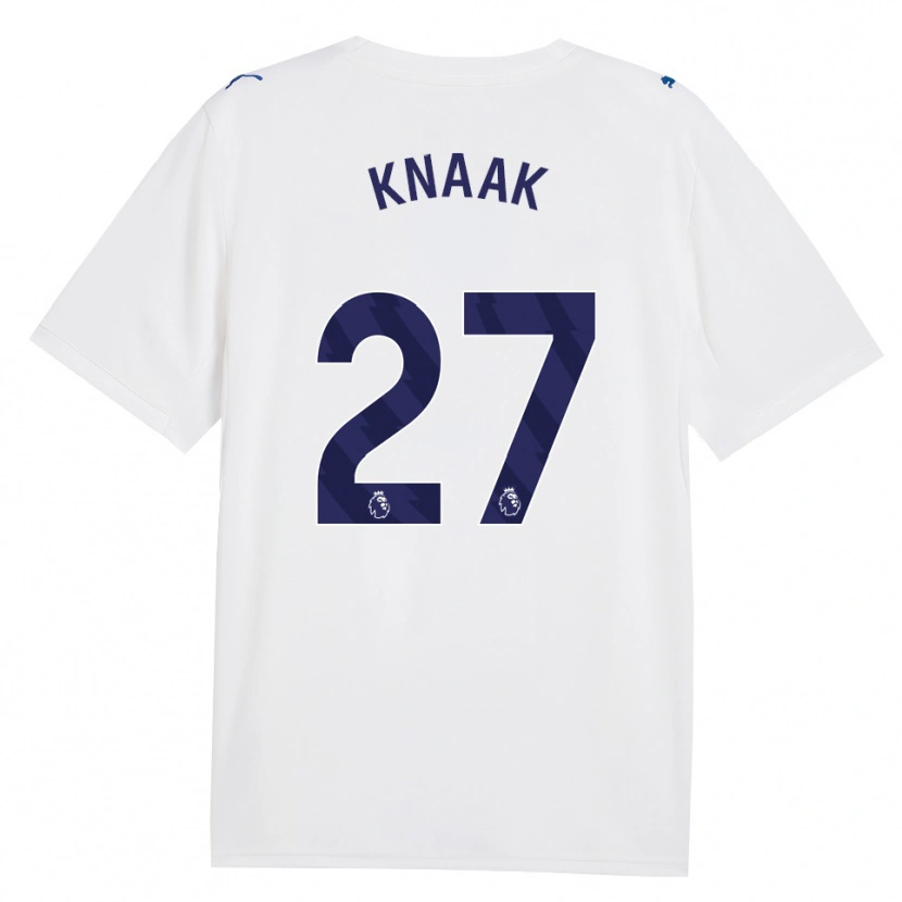 Danxen Homme Maillot Rebecca Knaak #27 Marine Blanc Troisieme 2026/27 T-Shirt